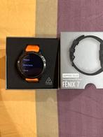 Garmin fenix 7 sapphire solar, Sieraden, Tassen en Uiterlijk, Sporthorloges, Zwart, Garmin, Ophalen of Verzenden, Zo goed als nieuw