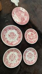 5 antieke borden, Antiek en Kunst, Ophalen of Verzenden