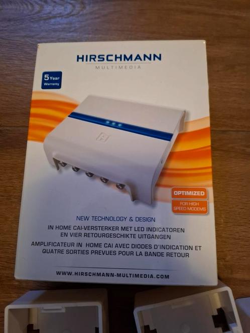 Hirschmann HMV 41 shop COAX VERDELER, Computers en Software, WiFi-versterkers, Nieuw, Ophalen