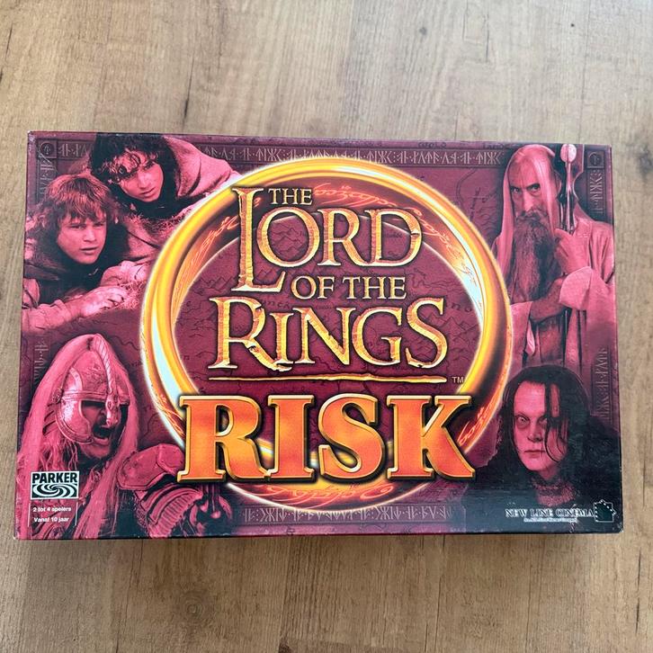 Lord of the Rings Risk Bordspel, Hobby en Vrije tijd, Gezelschapsspellen | Bordspellen, Zo goed als nieuw, Ophalen