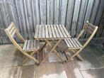 Ikea tuinset ASKHOLMEN, Tuin en Terras, Tuinsets en Loungesets, Gebruikt, Tuinset, Hout, Eettafel