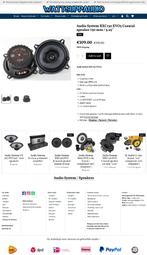 Audio System RXC130 EVO3 Coaxial speaker 130 mm / 5.25'', Auto diversen, Autospeakers, Info@optimount.nl, Nieuw, Ophalen of Verzenden