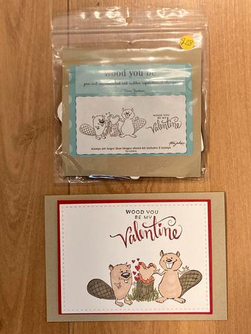 Bever stempel set unity beschikbaar voor biedingen