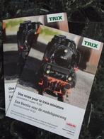 H0 trix folder/tijdschrift  €0,95.- st., Gelijkstroom of Wisselstroom, Trix, Zo goed als nieuw, Boek, Tijdschrift of Catalogus