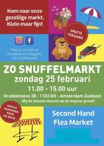 ZO Snuffelmarkt Rommelmarkt Second Hand Market Amsterdam, Ophalen