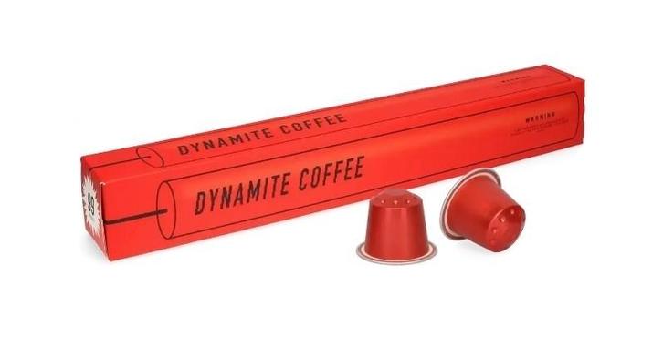 Nespresso cups Dynamite Coffee - hoog cafeïne gehalte, Diversen, Levensmiddelen, Ophalen of Verzenden