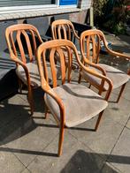 Casala Musterring stoelen eetkamerstoelen vintage, Vier, Gebruikt, Vintage, Hout