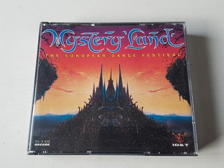 Mystery Land - The European Dance Festival - Various 3CD Box, Cd's en Dvd's, Cd's | Dance en House, Boxset, Verzenden