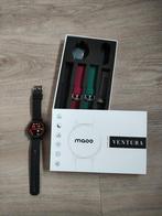 Maoo Ventura amoled smartwatch rvs met garantie, Ophalen of Verzenden, Zo goed als nieuw, Staal, Overige merken