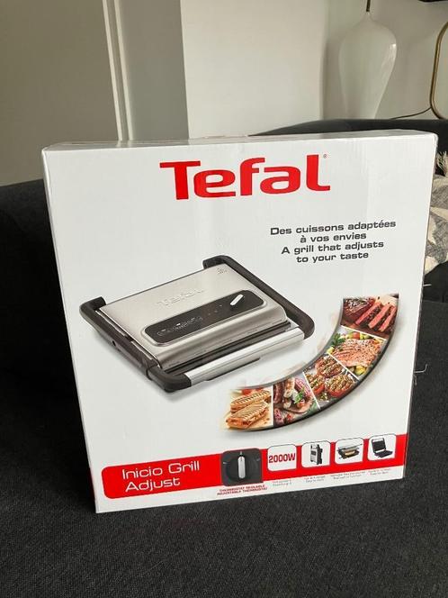 Tefal Inicio Grill Adjust GC242D, Witgoed en Apparatuur, Grillplaten, Nieuw, Ophalen of Verzenden