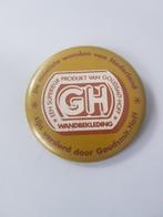 Button Goudsmit-Hoff wandbekleding, Verzamelen, Speldjes, Pins en Buttons, Ophalen of Verzenden, Zo goed als nieuw, Merk, Button