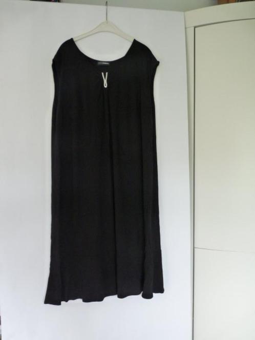 Zwarte wijde losse stijlvolle jurk van Doris Streich , mt 50, Kleding | Dames, Grote Maten, Zo goed als nieuw, Jurk, Zwart, Ophalen of Verzenden