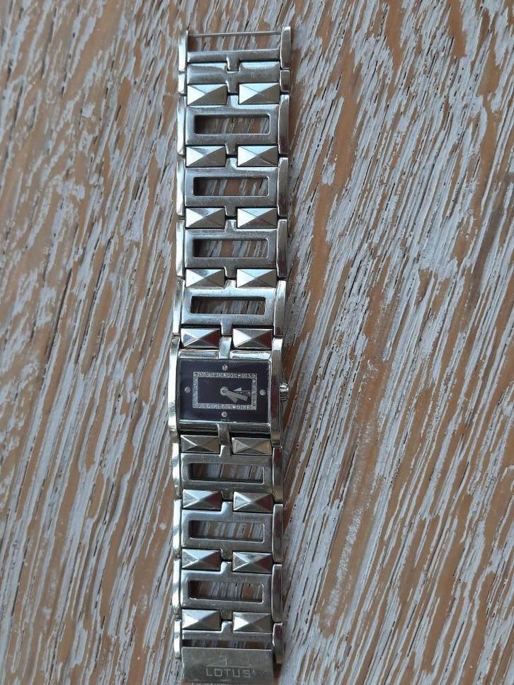 Supermooi horloge LOTUS, Sieraden, Tassen en Uiterlijk, Horloges | Dames, Zo goed als nieuw, Polshorloge, Overige merken, Staal