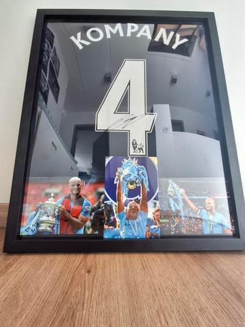 Gesigneerd shirt Vincent Kompany beschikbaar voor biedingen