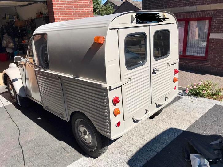 Citroën Citroen 1971 Grijs, Auto's, Bestelauto's, Particulier, Citroën, Benzine, Handgeschakeld, Geïmporteerd, Zilver of Grijs