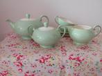 Vintage Mosa Maastricht pastel groen theeservies, Ophalen of Verzenden
