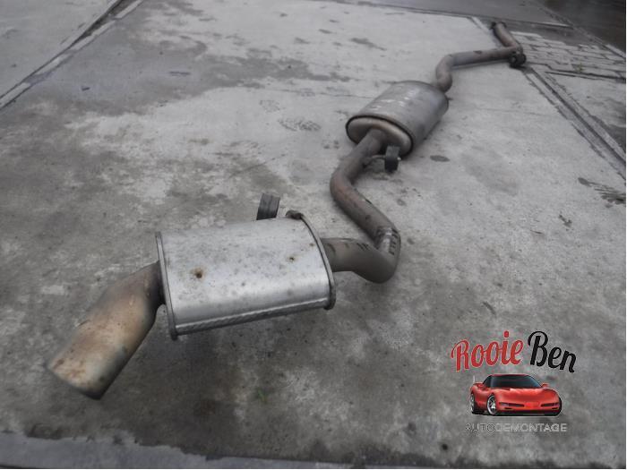 Uitlaat Midden + Einddemper van een BMW 1-Serie, Auto-onderdelen, Uitlaatsystemen, BMW, Gebruikt, 3 maanden garantie, Ophalen of Verzenden