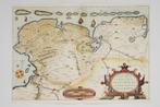 Oude landkaart van Friesland Groningen en Ostfriesland 1568, Boeken, Atlassen en Landkaarten, Verzenden, Voor 1800, Nederland