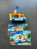Lego City 60253 IJswagen, compleet!, Ophalen of Verzenden, Zo goed als nieuw, Complete set, Lego