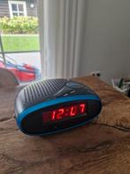 Wekkerradio/wekker blauw-zwart, Ophalen of Verzenden, Zo goed als nieuw, Digitaal