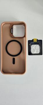 Iphone 16 pro max hoesje + glas, Ophalen, Zo goed als nieuw
