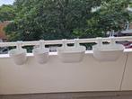 Elho balkonbak vibia campana easy hanger M & S zijdewit, Kunststof, Minder dan 30 cm, Balkon, Minder dan 60 cm
