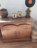 Curiosa middeleeuws retro kastje, Ophalen, Gebruikt, 50 tot 100 cm, 50 tot 75 cm