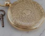 Verguld goude zakhorloge, Antiek en Kunst, Ophalen of Verzenden