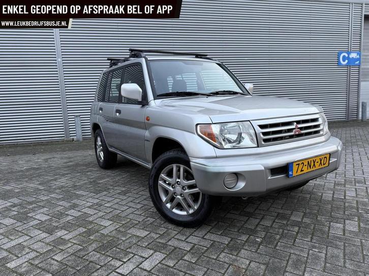 Mitsubishi Pajero Pinin 1.8 MPI GLX Long Body, Auto's, Mitsubishi, Bedrijf, Te koop, Pajero, 4x4, ABS, Airbags, Airconditioning