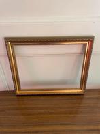 Gouden lege lijst vintage, Huis en Inrichting, Ophalen of Verzenden, Hout, Minder dan 50 cm