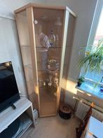 Glazen Vitrine kast, Ophalen, 200 cm of meer, 50 tot 100 cm, Zo goed als nieuw