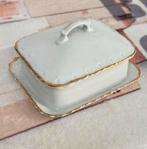 Botervloot Victoria CzechoSlovakian Bone China Butter-dish, Ophalen of Verzenden