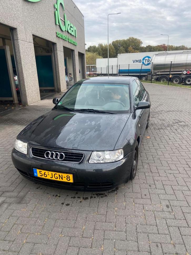 Audi A3 1998 Zwart, Auto's, Audi, Particulier, A3, ABS, Airbags, Airconditioning, Radio, Benzine, Hatchback, Handgeschakeld, Geïmporteerd