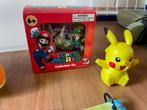 Super Mario Collector Tin + Pikachu speeltje, Ophalen of Verzenden, Zo goed als nieuw