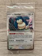 Hop's Snorlax (xJTG 117) Promo EB Games Pokemon - sealed!, Ophalen of Verzenden, Nieuw, Losse kaart, Foil