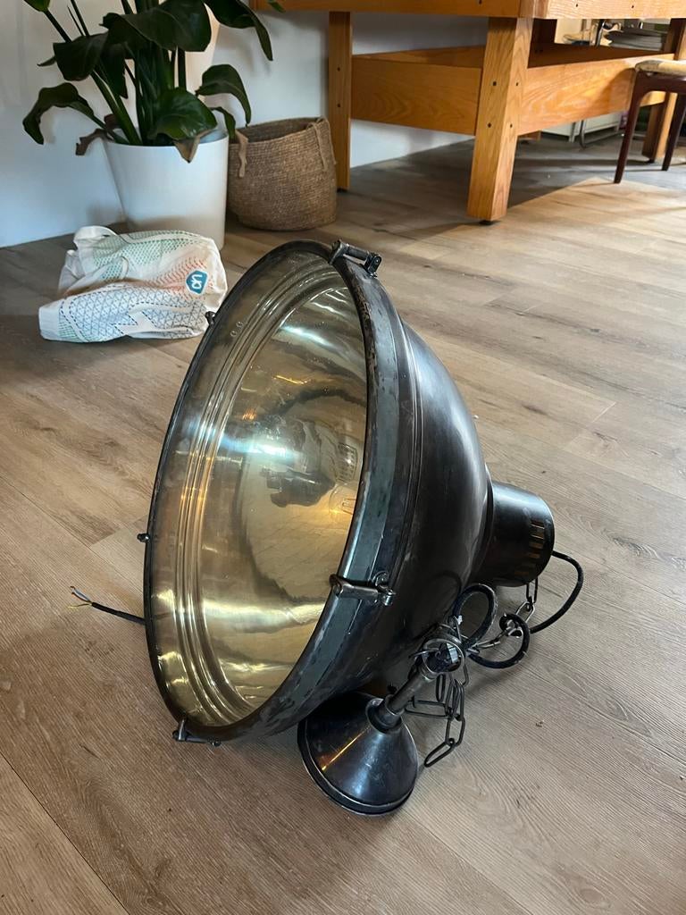 Grote Industriële Lamp, Ophalen, Gebruikt, Metaal, Minder dan 100 cm