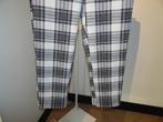 Studio Anneloes travel stof broek ruiten dikkere stretch L, Kleding | Dames, Verzenden, Maat 42/44 (L), Zo goed als nieuw, Overige kleuren
