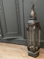 XL grote lantaarn windlicht uit Marokko 90 cm boho ibiza, Ophalen, Zo goed als nieuw, Metaal, 75 cm of meer