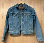 Levi’s trucker spijkerjack denim jas lichtblauw - Maat XS, Blauw, Ophalen of Verzenden, Zo goed als nieuw, Maat 34 (XS) of kleiner
