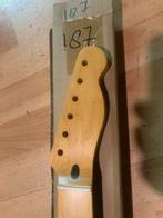 Telecaster hals” Maple nitro satin roasted 21 frets” 187, Verzenden, Zo goed als nieuw, Elektrische gitaar