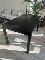 IKEA tafel zwart, Ophalen, Gebruikt, Rechthoekig, 50 tot 100 cm