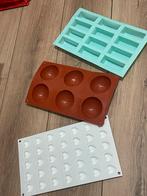 Siliconen Bakvormen Set, Ophalen of Verzenden, Gebruikt