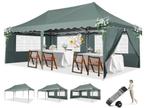 Easy-Up Tent Vouwtent Pop-Up-Tent 3x6m Waterdicht Antraciet, Ophalen of Verzenden, Nieuw, Partytent, Opvouwbaar