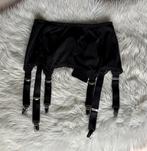 Jarretels vitrage-stijl 6 straps - XL, Kleding | Dames, Verzenden, Zwart, Overige typen