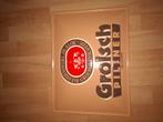 Grolsch reclamebord te koop, Ophalen of Verzenden, Zo goed als nieuw, Reclamebord, Plaat of Schild, Grolsch