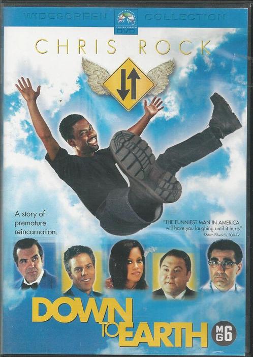 Down to earth met o.a. Chris Rock, Cd's en Dvd's, Dvd's | Klassiekers, Nieuw in verpakking, Komedie, Vanaf 6 jaar, Ophalen of Verzenden