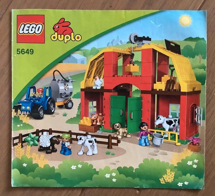 LEGO Duplo Boerderij 5649 - Complete Set!, Kinderen en Baby's, Speelgoed | Duplo en Lego, Zo goed als nieuw, Duplo, Complete set