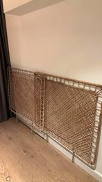 Tolkning headboard ikea nieuw - 2 stuks, ophalen in de pijp, Huis en Inrichting, Slaapkamer | Bedden, Ophalen, Eenpersoons, Bruin