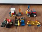 Lego City 60088 Brandweer startset met instructieboek, Ophalen of Verzenden, Gebruikt, Losse stenen, Lego