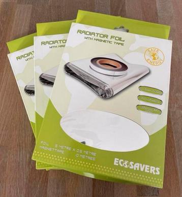 Radiatorfolie Ecosavers - 3 verpakkingen Nieuw beschikbaar voor biedingen